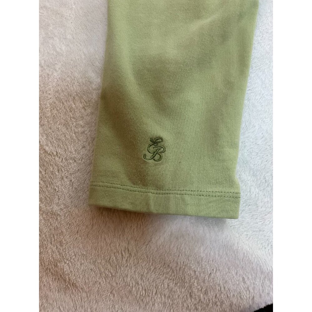 EDDIE BAUER Women's Collared Zip Up Green Activewear Outdoor Jacket Small Cotton - Picture 9 of 10